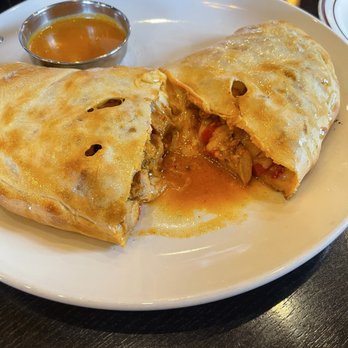 Mirchi Cafe and Masala Pizza, Halal American & Desi Restaurant - Calzone opened - Halal Near Me - Dublin, California