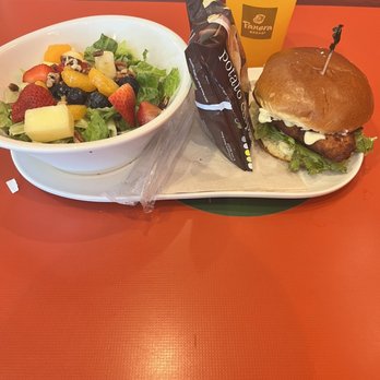 Panera Bread - Strawberry poppyseed salad and chicken sandwich - Sandwiches Near Me - Secaucus, New Jersey