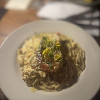 Bravo Farms Visalia - Chicken and Shrimp alla Carbonara - Cheese Shops Near Me - Visalia, California Bravo Farms Visalia - Chicken and Shrimp alla Carbonara - Cheese Shops Near Me - Visalia, California