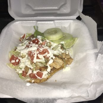 El Tacoriendo - Chicken tostados - Mexican Near Me - Columbus, Ohio