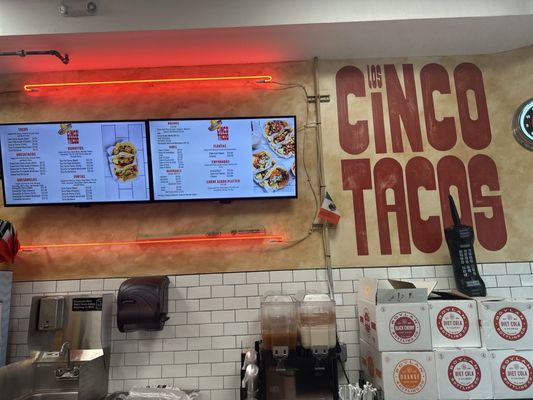 Los Cinco Tacos by null