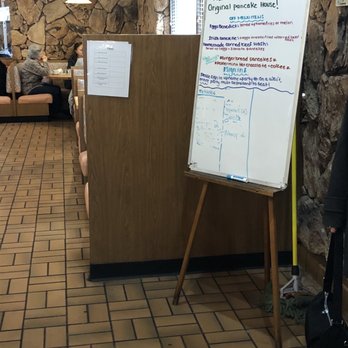 Original Pancake House - Check in board - Breakfast & Brunch Near Me - Buffalo, New York