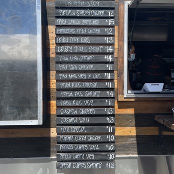 Thai Mee Up - Part of their menu August 2021 - Food Trucks Near Me - Kahului, Hawaii Thai Mee Up - Part of their menu August 2021 - Food Trucks Near Me - Kahului, Hawaii