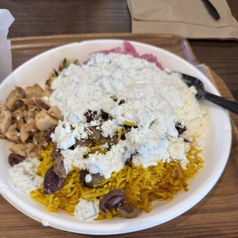 Garbanzo - Chicken signature plate - Mediterranean Near Me - Lakewood, Colorado