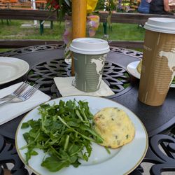 Sous le Chevre - Crustless Quiche