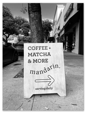 mandarin coffee stand by null