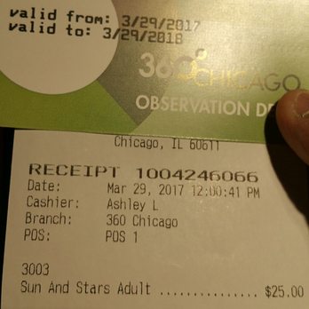360 Chicago - $25 for Sun and Stars ticket - Observatories Near Me - Chicago, Illinois 360 Chicago - $25 for Sun and Stars ticket - Observatories Near Me - Chicago, Illinois
