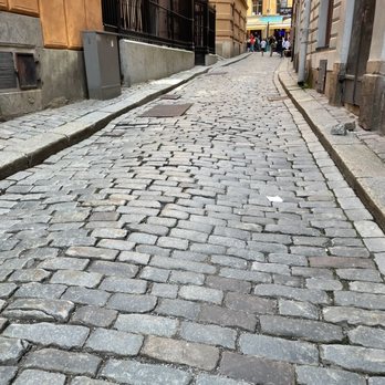 Gamla stan - Gamla Stan has many steep cobblestone roads. Witnessed pretty ladies struggle in 4" wedges uphill to experience the narrowest road. - Local Flavor Near Me - Stockholm, Alberta Gamla stan - Gamla Stan has many steep cobblestone roads. Witnessed pretty ladies struggle in 4" wedges uphill to experience the narrowest road. - Local Flavor Near Me - Stockholm, Alberta