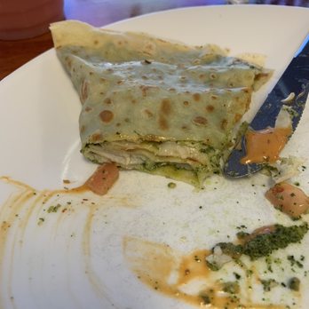 Kaffe Crepe - Pesto & Turkey crepe. I get this every time I come here. It never disappoints - Creperies Near Me - Reno, Nevada