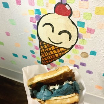 Novel Ice Cream - My new favorite treat! Waffle ice cream sandwich - Desserts Near Me - Phoenix, Arizona Novel Ice Cream - My new favorite treat! Waffle ice cream sandwich - Desserts Near Me - Phoenix, Arizona