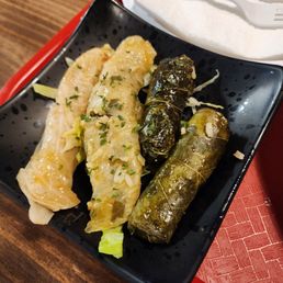 2 Cabbage Rolls & 2 Grape leaves 2 Cabbage Rolls & 2 Grape leaves