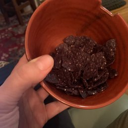 Smashed corn chips