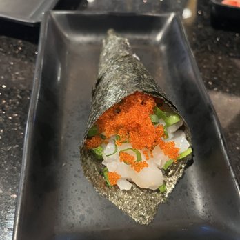 Sushi Moto - Scallop Hand Roll, no rice - Japanese Near Me - Fernley, Nevada Sushi Moto - Scallop Hand Roll, no rice - Japanese Near Me - Fernley, Nevada