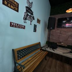 Balcony for karaoke, or singing
