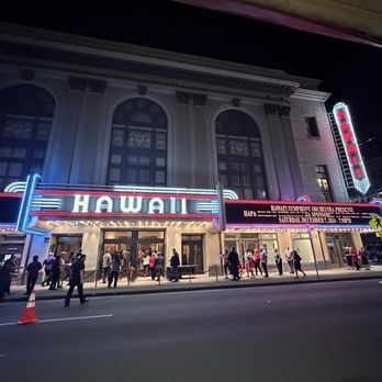 Hawaii Theatre Center - Exterior '24 - Cinema Near Me - Honolulu, Hawaii