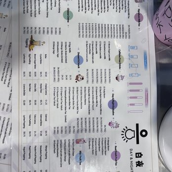 Day & Night Boba Tea House - More choices - Bubble Tea Near Me - Eugene, Oregon