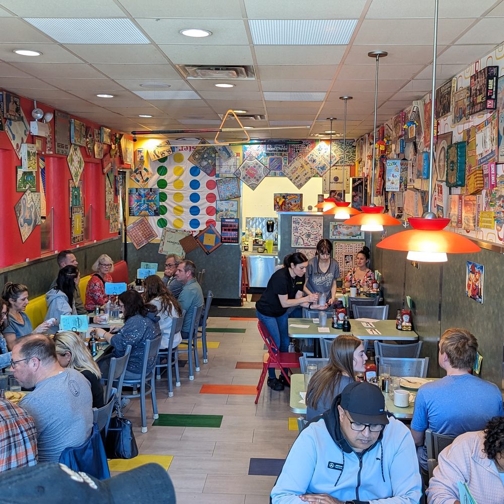 P&G's Pamela's Diner - Restaurant interior - Breakfast & Brunch Near Me - Pittsburgh, Pennsylvania P&G's Pamela's Diner - Restaurant interior - Breakfast & Brunch Near Me - Pittsburgh, Pennsylvania