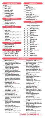 Menu photo 7 Tsukiro Japanese Restaurant Jacksonville, NC Menu photo 7 Tsukiro Japanese Restaurant Jacksonville, NC
