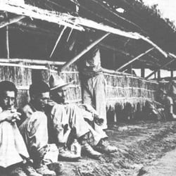 Capas National Shrine - May 1941, survivors of the 110km death march, were to only die in this camp. Today, the shrine marks the old Camp O'Donnell POW campl