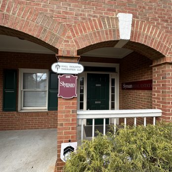 Hall Holistic Therapies - You will see our sign on the column coordinating with our door. - Massage Therapy Near Me - Marietta, Georgia Hall Holistic Therapies - You will see our sign on the column coordinating with our door. - Massage Therapy Near Me - Marietta, Georgia