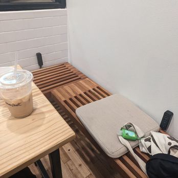 Coffee Lab & Roasters - They provided mat seating for the benches - Coffee & Tea Near Me - Chicago, Illinois