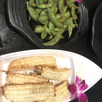 Tang's Sushi - Seasoned edamame and deep fried corn with aioli sauce!! - Sushi Bars Near Me - Roseville, California Tang's Sushi - Seasoned edamame and deep fried corn with aioli sauce!! - Sushi Bars Near Me - Roseville, California