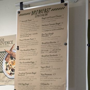 Rye Goods - Menu - Coffee & Tea Near Me - Laguna Beach, California Rye Goods - Menu - Coffee & Tea Near Me - Laguna Beach, California