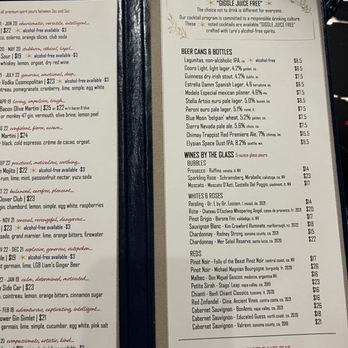Prime 141 - Menu - Steakhouses Near Me - Enterprise, Nevada