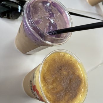 Blossom Market Hall - AK Roaster's Ube Coffee and Egg Cream Coffee is a must-try tasty find!! - Food Court Near Me - San Gabriel, California Blossom Market Hall - AK Roaster's Ube Coffee and Egg Cream Coffee is a must-try tasty find!! - Food Court Near Me - San Gabriel, California
