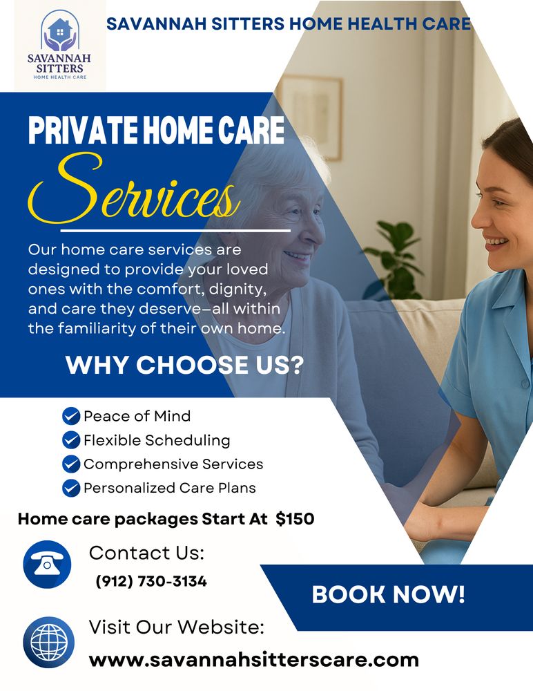 Savannah Sitters Home Heath Care - home care agency in Savannah, GA