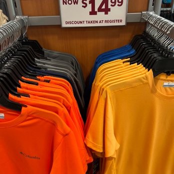 Columbia Factory Store - Great t-shirts at a low price. - Sports Wear Near Me - Niagara Falls, New York