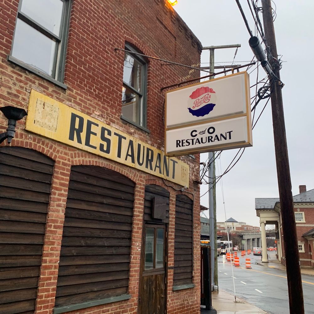 C & O Restaurant - Outside - New American Near Me - Charlottesville, Virginia