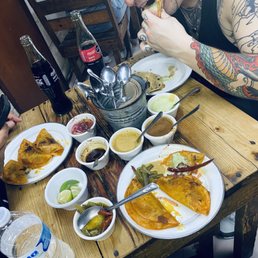 Tacos Dorados ... delicious I highly recommend.