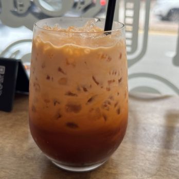 Mahaniyom - Thai iced tea - Cocktail Bars Near Me - Brookline, Massachusetts