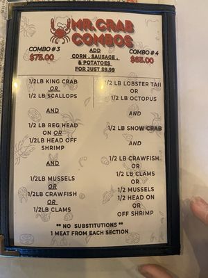Menu photo 5 Mr. Crab Seafood Boils Reno, NV Menu photo 5 Mr. Crab Seafood Boils Reno, NV