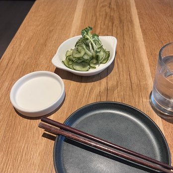 Bamboo Sushi - Cucumber Sunomono - Sushi Bars Near Me - Seattle, Washington