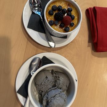 Muramoto Hilldale - Black sesame ice cream and miso crème brûlée - Sushi Bars Near Me - Madison, Wisconsin