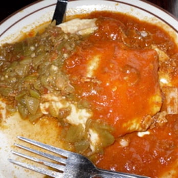 Monroe's Restaurant - Stuffed sopapilla with carne adovada with green/red chile - New Mexican Cuisine Near Me - Albuquerque, New Mexico Monroe's Restaurant - Stuffed sopapilla with carne adovada with green/red chile - New Mexican Cuisine Near Me - Albuquerque, New Mexico
