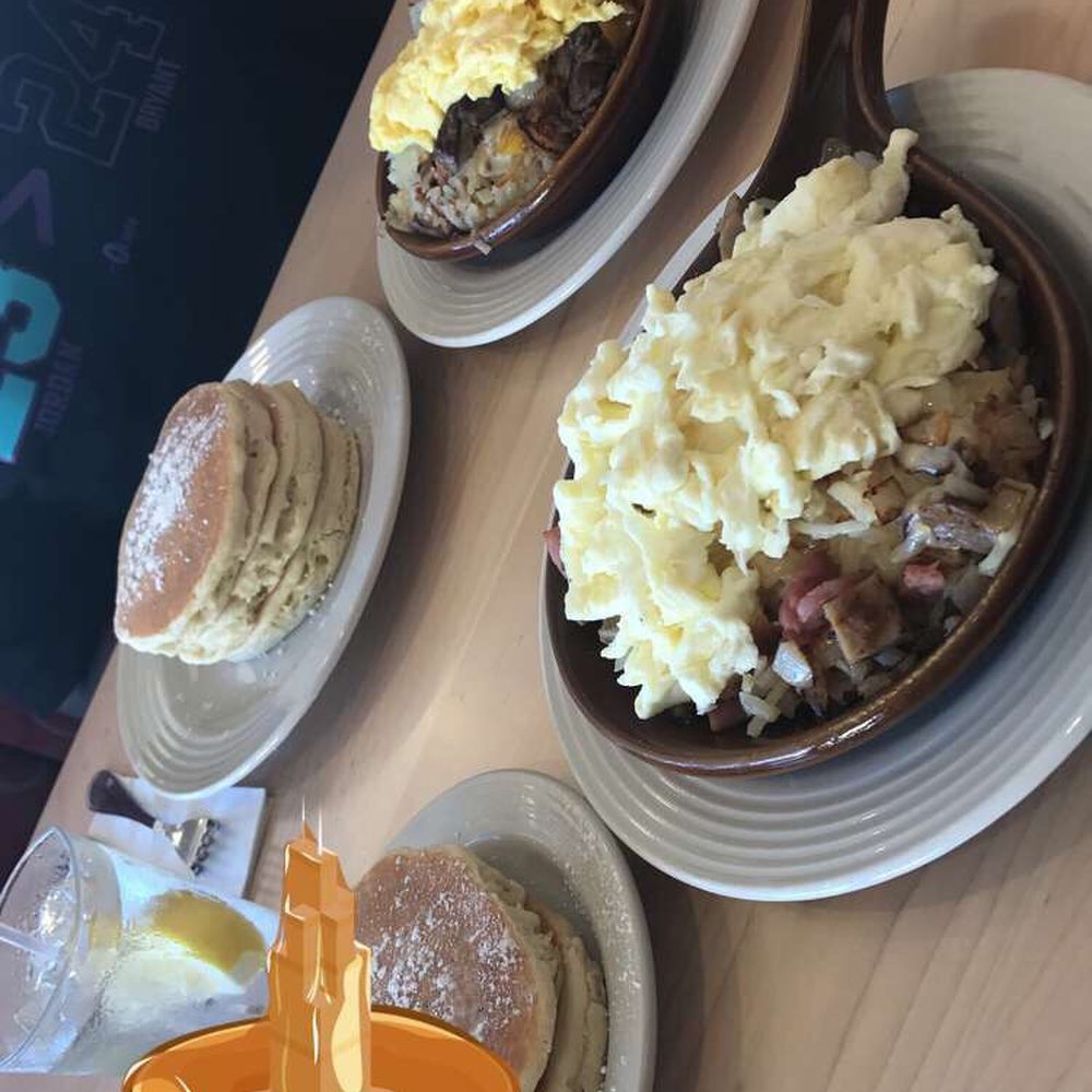 Stacked - Two Skillets. They were GREAT! Highly recommended - Breakfast & Brunch Near Me - Oak Lawn, Illinois Stacked - Two Skillets. They were GREAT! Highly recommended - Breakfast & Brunch Near Me - Oak Lawn, Illinois