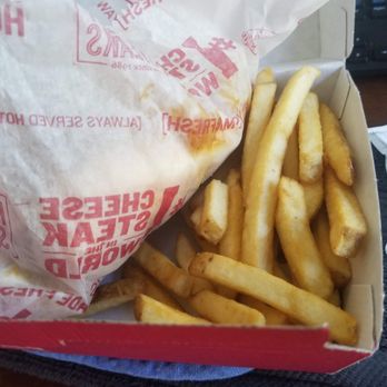 Charleys Cheesesteaks - Found the fries. They were hidden & for the price I paid there should of been more. - Cheesesteaks Near Me - Stockton, California