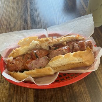 Asian Duck - Lao sausage banh mi - Asian Fusion Near Me - Plymouth, Minnesota Asian Duck - Lao sausage banh mi - Asian Fusion Near Me - Plymouth, Minnesota