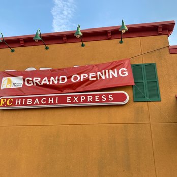Fc Hibachi Express - grand opening sign - Chinese Near Me - Forrest City, Arkansas