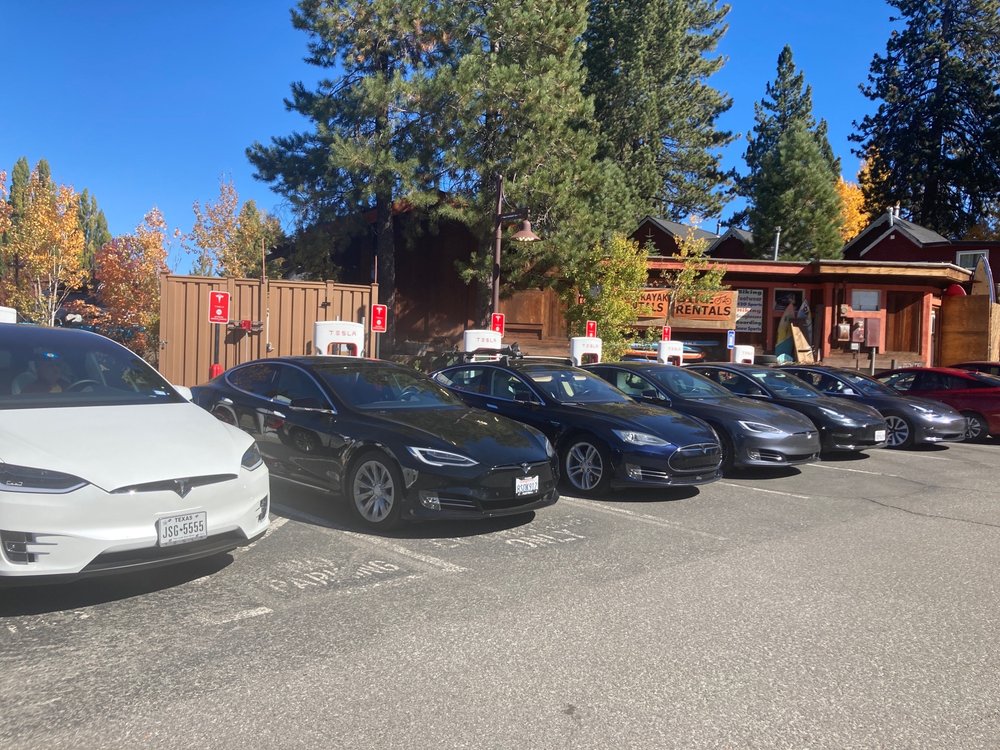 TESLA SUPERCHARGER Updated April 2024 140 N Lake Blvd, Tahoe City