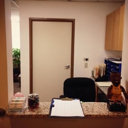 Brian Li - Front window of clinic