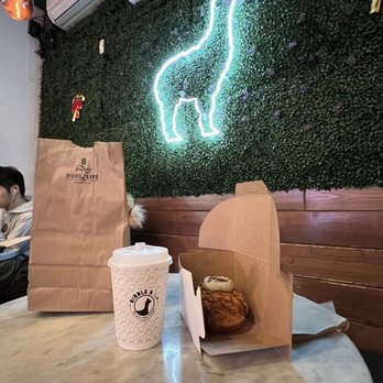 Bibble & Sip - Black Sesame Walnut Cream Puff - Coffee & Tea Near Me - New York, New York