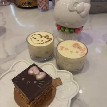 Hello Kitty Cafe - Chocolate cake, strawberry tiramisu, and tiramisu - Cafes Near Me - Irvine, California