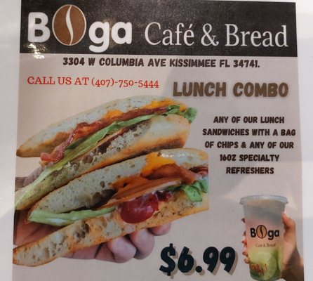Menu photo 3 Boga Cafe & Bread Kissimmee, FL Menu photo 3 Boga Cafe & Bread Kissimmee, FL