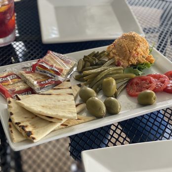 Porch - Pimento Cheese platter - American Near Me - Mountain Brook, Alabama Porch - Pimento Cheese platter - American Near Me - Mountain Brook, Alabama