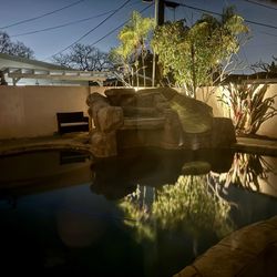 Hartscape Company - Landscaping, irrigation, and lighting around our pool - turned out amazing!