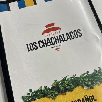 Los Chachalacos - The menu cover - Beer Bar Near Me - Playa del Carmen, ROO